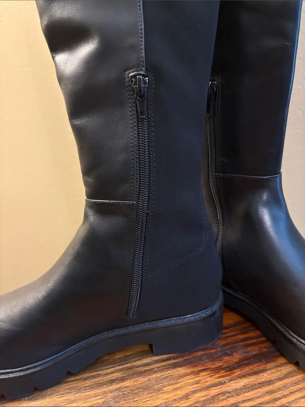 Nine West Black Over-the-Knee Riding Boots